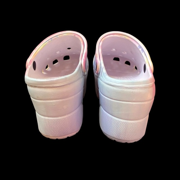 Women’s Gardener Slip On Platform Chunky Rave Clogs Shoes EU40 US9.5 - Picture 6 of 9